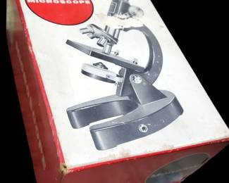  Vintage Monolux Microscope Kit