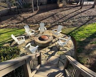 Great outdoor Adirondack chairs