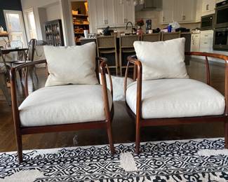 Griggs mid century style chairs