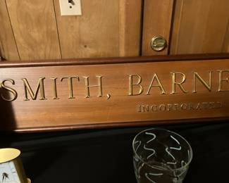 Smith Barney sign 