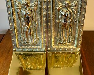 Virginia Metalcrafters Doors to the Library of Congress Bookends