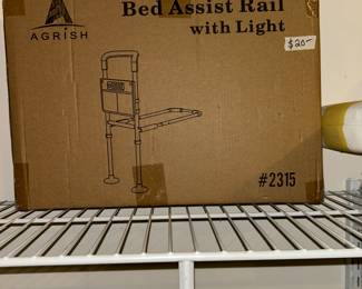 Bed Assist Rail with Light