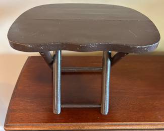 Vintage Nevco Folded Carry Milking Stool Yougoslavia