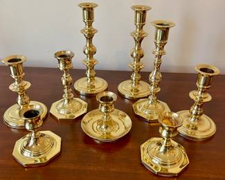 Baldwin Brass Candle Holders
