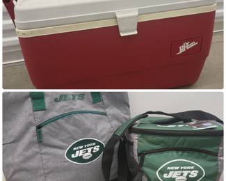 66 Dr. Pepper Igloo Cooler Rawlings Insulated Coolers NY Jets