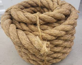 60 Manila Natural Fiber Twisted Rope