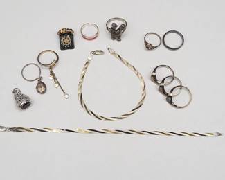 4 Sterling Silver Jewelry Variety