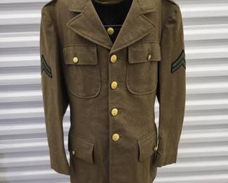 83 WWII Military Army Uniform Dress Jacket Size Small
