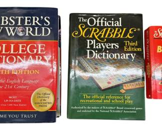 Dictionary and Scrabble Strategy Books