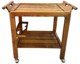 Small TwoTier Bar Cart