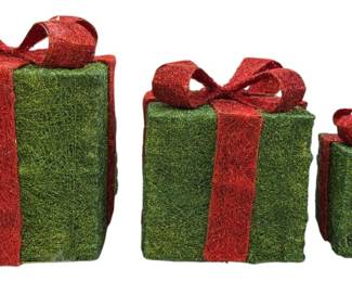 3 Outdoor Christmas Present Boxes