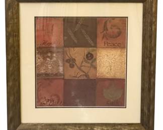 Spiritual Patchwork Wall Art