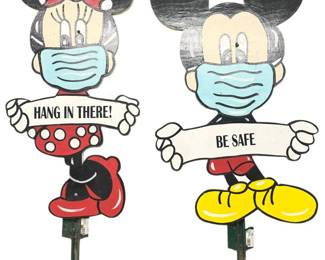 Mickey Minnie Mouse Yard Decor