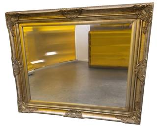 Ornate Gold Framed Wall Mirror