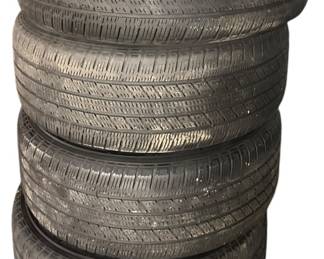 Four Ford Chrome Wheels wTires