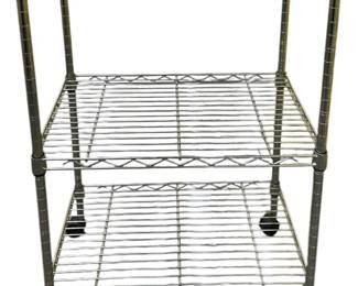 3Tier Rolling Metal Cart