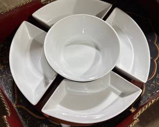 Hayden 5 - piece multipurpose Server Tray 