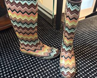 Missoni for Target Rain Boots 
