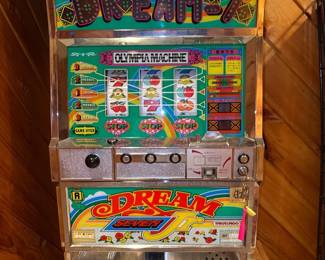 Vintage Japanese Slot Machine - Takasago Dream 7 Jr model - 1960s 