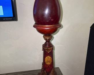 Praying Table Lamp with Dragon Craft 