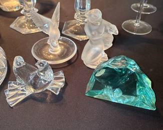 Glass Figurines 