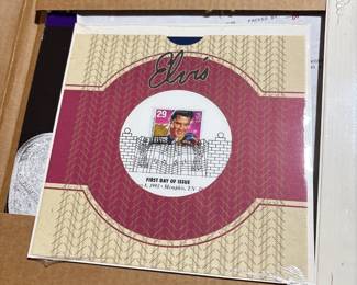 Elvis Presley "First Day of Issue" stamp - Elvis's 58th Birthday 