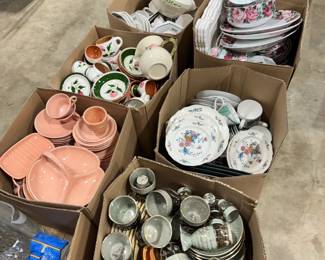 Box Lots of Misc Dishes and China Orlando