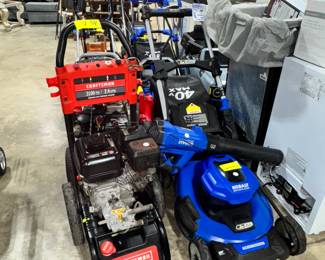 Lawn Mowers and Pressure Washers Orlando Estate Auction
