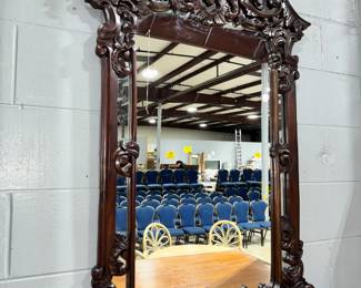 Carved wood framed Mirror Orlando