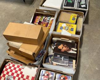 Box Lots of Vintage Labels and Packaging Orlando Estate Auction