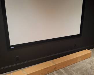 You can't have this theater screen but I do have one new in that box!