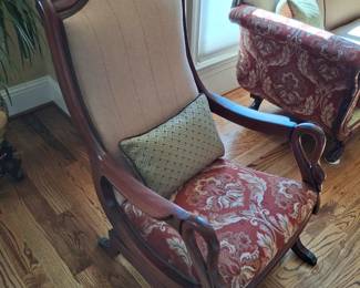 Duncan Phyfe Goose Head Rocker