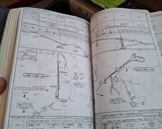 Vintage Jeppesen Airway manuals