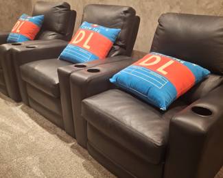 Individual theater chairs