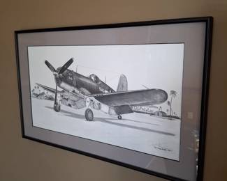 Lots of airplane art