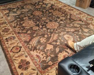 Genuine hand woven oriental rug