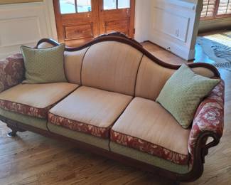 Duncan Phyfe goosehead sofa