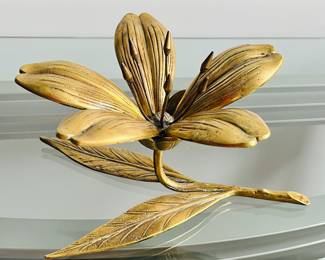 1930’s . Each petal is an ashtray! Exceptional piece!!