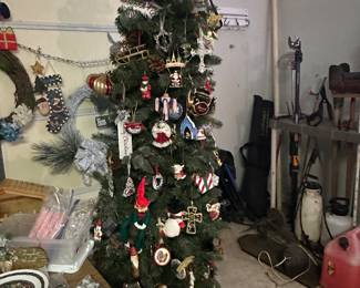 Lots of Christmas decor