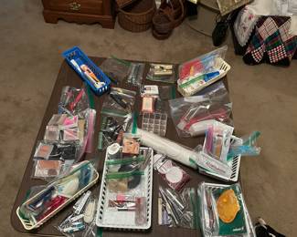 Makeup, nail care, thermometers