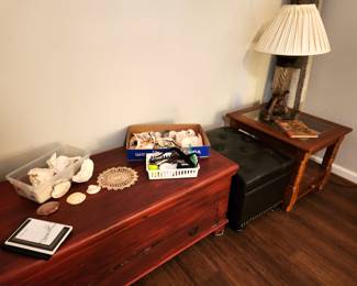 Furniture, lamps