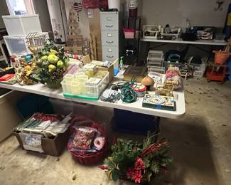 Battery operated candles, Christmas flowers, Christmas replacement bulbs