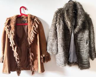 Raffelo Leather Jacket & Buffalo David Bitton Faux Fur Jacket, Size Extra Large
Lot #: 208