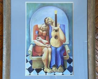 Yuri Yuroz (Armenia B1956) Print "Together In Time"
Lot #: 122