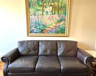 Natuzzi Editions Genuine Leather Sofa
Lot #: 4