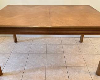 Mission Style Solid Wood Dining Table With Extension Leaf
Lot #: 30