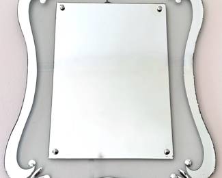 Vintage Glass Wall Mirror
Lot #: 73