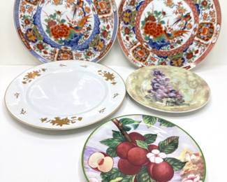 5 Vintage Plates By Godinger, Shogun Dynasty & Grace China
Lot #: 108