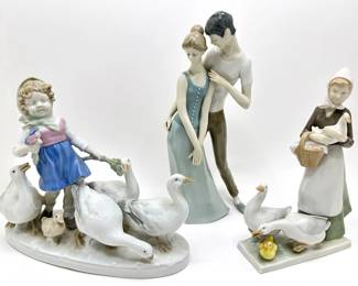 3 Vintage German Carl Scheidig Grafenthal Porcelain Figurines
Lot #: 90