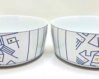 2 Vintage Cityscape From Cuisena Royal Porcelain Large Serving Bowls
Lot #: 116